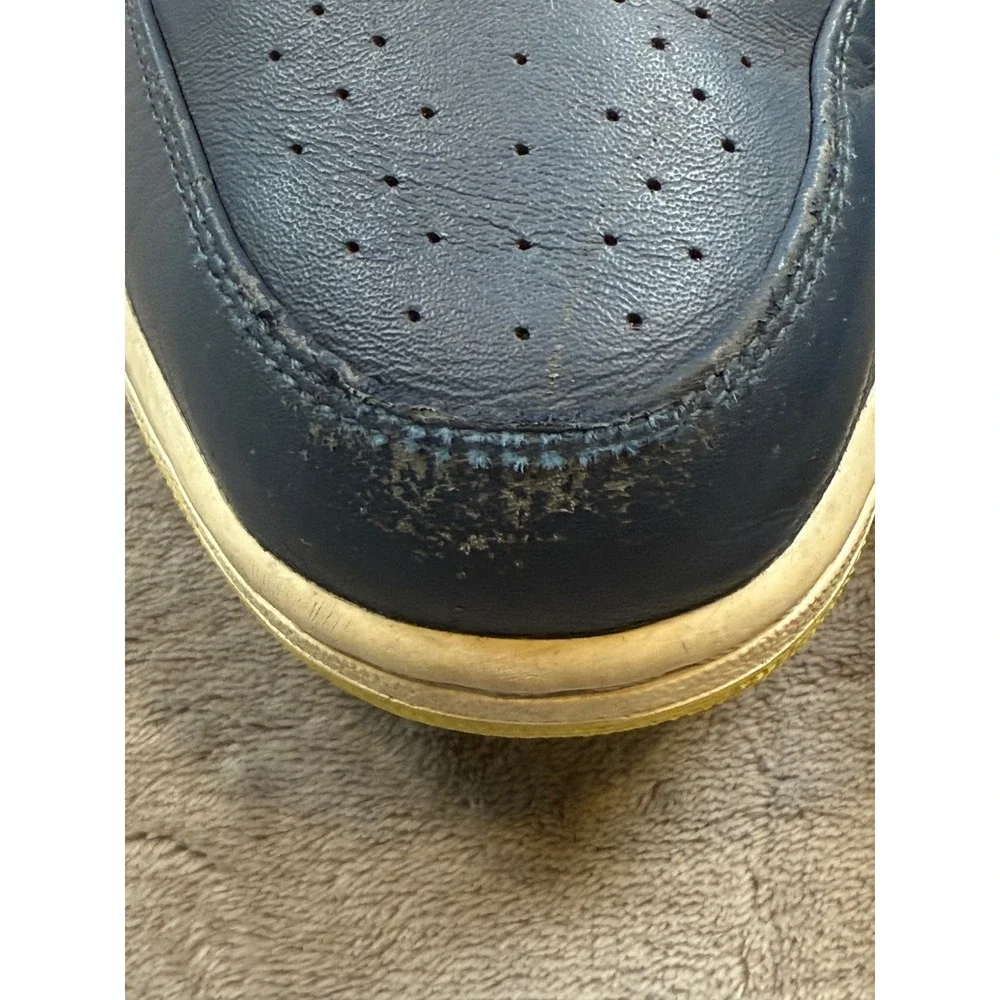Air Jordan 1 Low Squadron Blue Electric Yellow - Mens 13 -‎ 553558-417